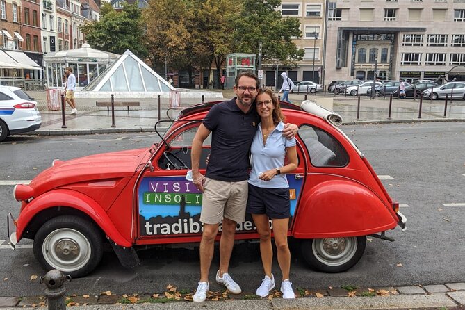 1 Hour Private Lille Tour by Convertible 2CV with a Local Products Tasting - Starting at Place Rihour