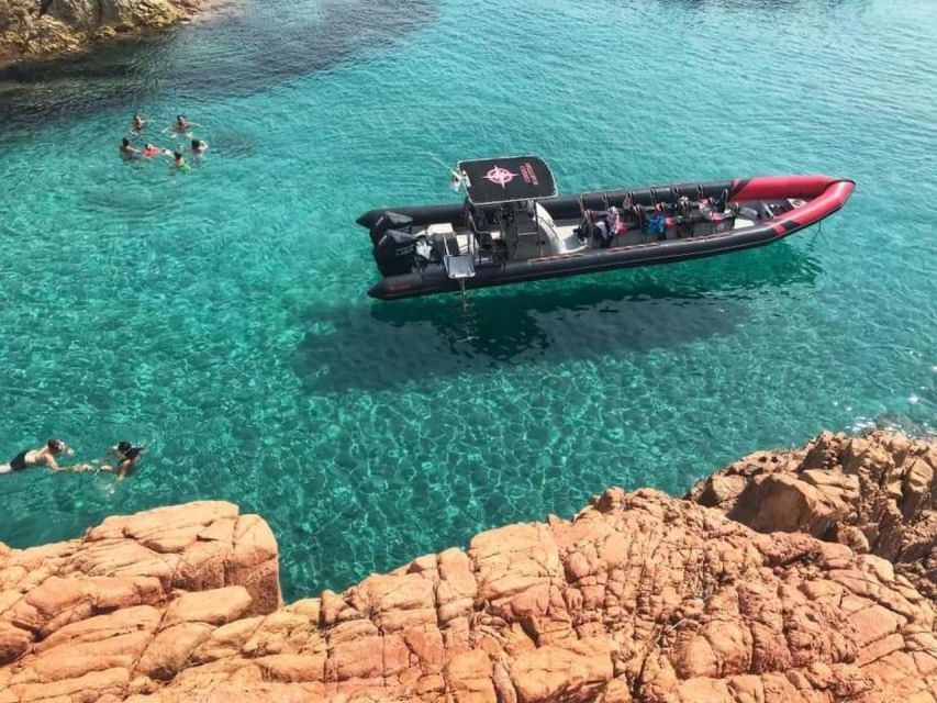 Ajaccio/Porticcio: Scandola & Piana Semi-Rigid Boat Day Trip - The red rock maze of the Piana Calanques
