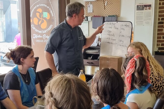 Amazing Sweet Crêpe Cooking Class Paris - Practical planning for the 3:45 pm start