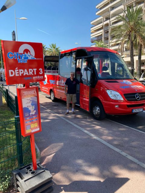 Antibes: 1 or 2-Day Hop-on Hop-off Sightseeing Bus Tour - Audio guide, seating, and comfort
