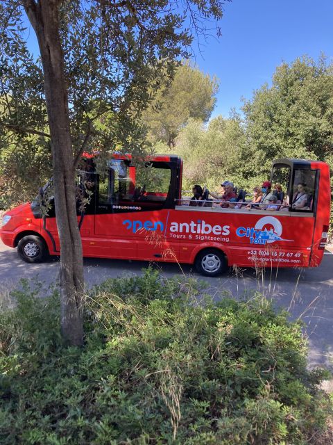 Antibes: 1 or 2-Day Hop-on Hop-off Sightseeing Bus Tour - Baie de la Garoupe and the Tire-Poil path