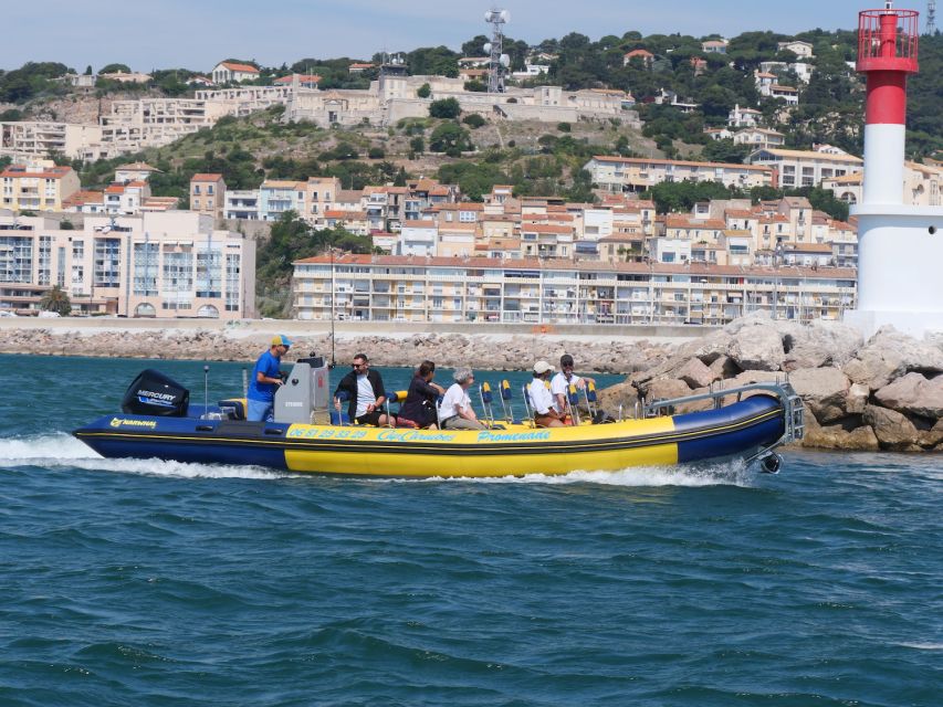 Boat walk in Sete on the singular island 1 hour - What the Narwhal SP 900 adds to the experience