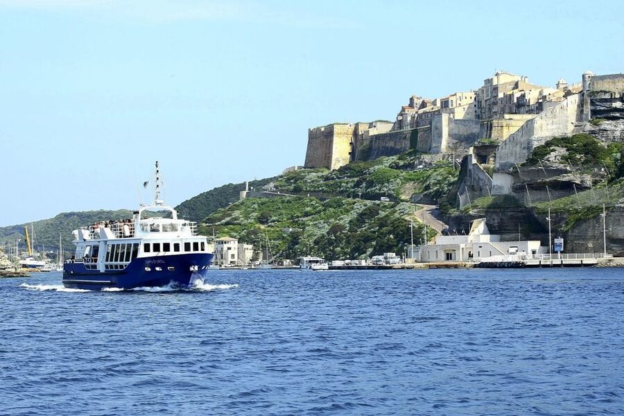 Bonifacio by Sea: Unmissable Escape from Ajaccio/Porticcio - Approaching Bonifacio from the sea