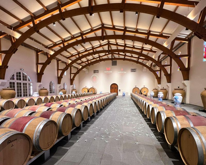 Bordeaux: Médoc & St-Emilion Wine 3 châteaux with lunch - A family-run cellar brings the wine down to earth