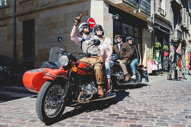 Bordeaux Sightseeing Private Sidecar Guided Tour - Place de la Bourse and the Water Mirror