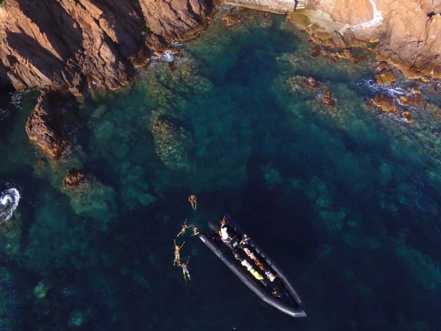 Cannes: 2.5-Hour Esterel Calanques Boat Excursion - The ride to Cap Roux