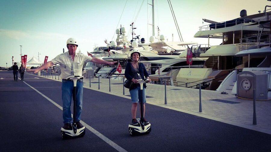 Cannes: 2-Hour Gyropod Tour - Starting at Quai Laubeuf and the old marina