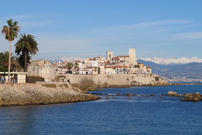 Cannes, Antibes, and St Paul de Vence Full-day from Nice Small-Group Tour - The coastal road through Golfe-Juan and Juan-les-Pins