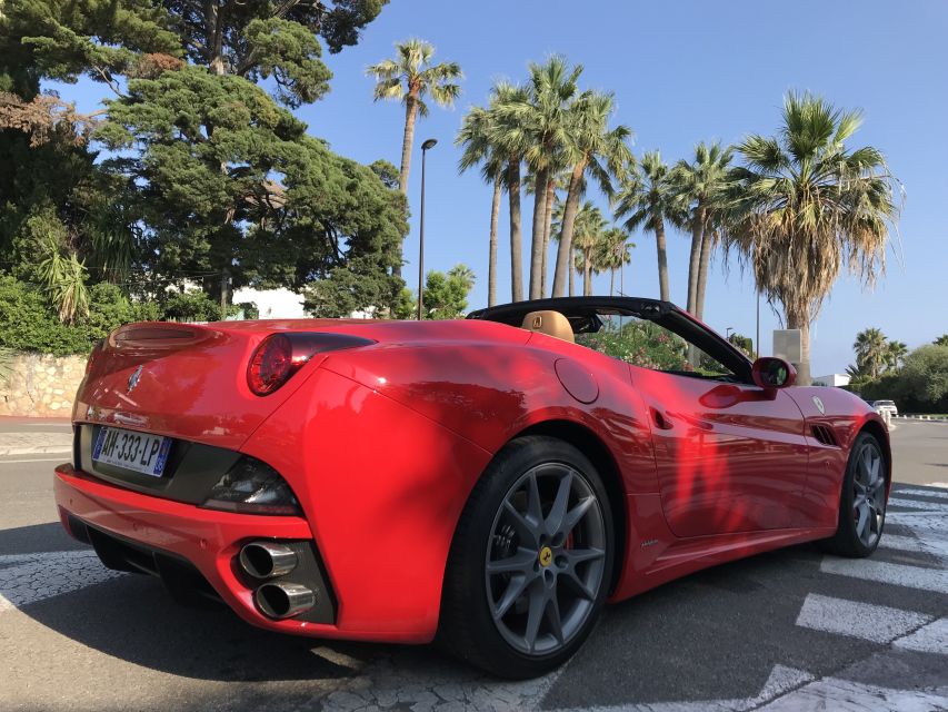Cannes : Visite guidée en Ferrari sur les routes de Cannes - Key points at a glance