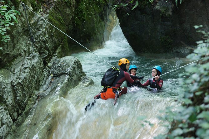Canyoning discovery 3h in Aix les bains / Chambéry: Ternèze - Key points at a glance