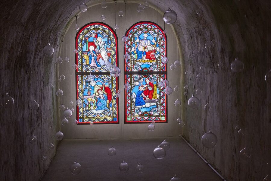 Champagne: Canard-Duchêne Champagne House Tour - The chapel adds an unexpected artistic stop
