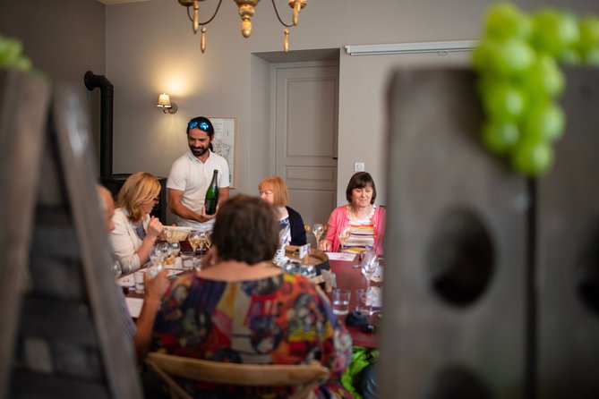 Champagne Tasting Class and Lunch near Epernay - The three-course lunch at Le Clos Corbier