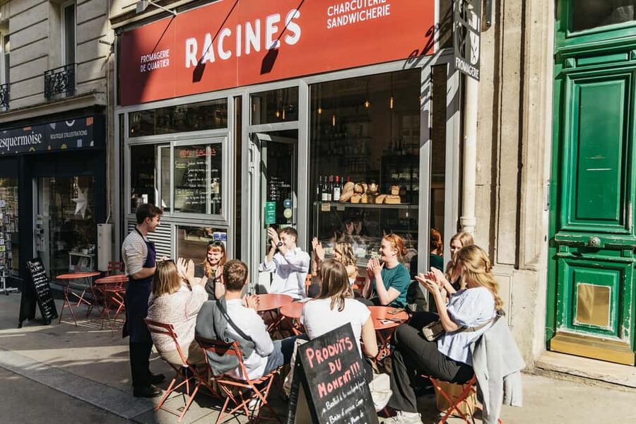 Cheese & Wine Tasting in Montmartre with Local Cheesemonger - Eight cheeses, arranged as a tour of French flavor