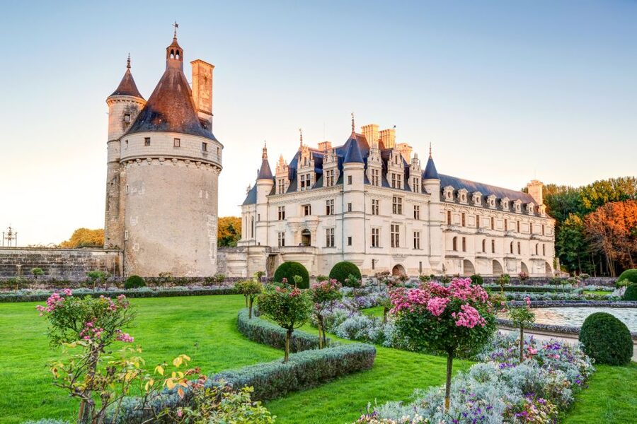 Chenonceau Castle Admission Ticket - Diane’s garden, Catherine’s garden, and the flower displays