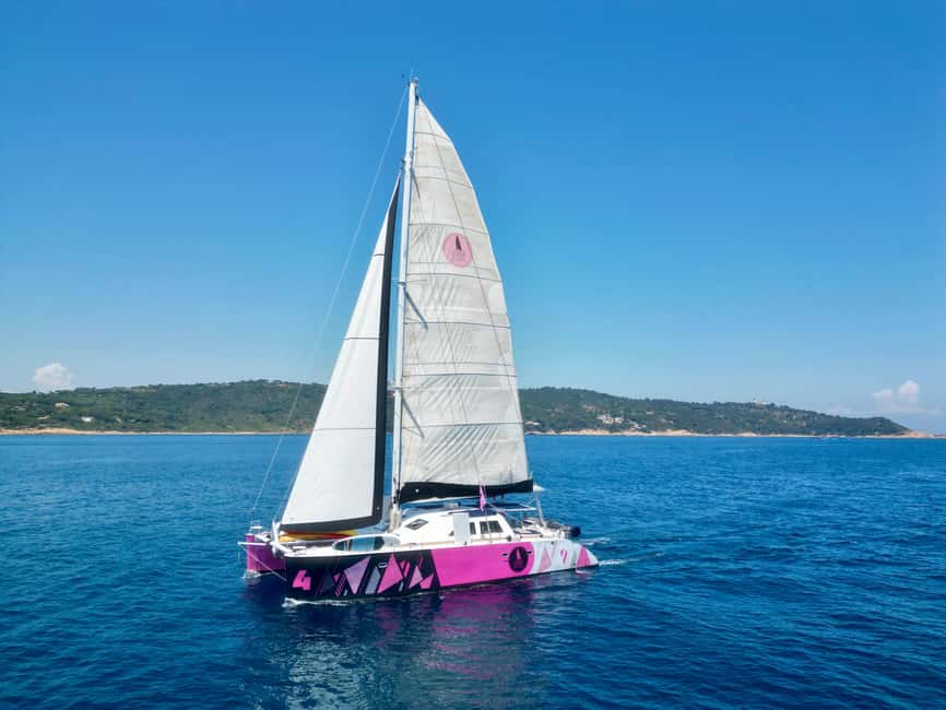 Côte d'Azur: Half-Day Coastline Catamaran Sailing Tour - Quick points before you book