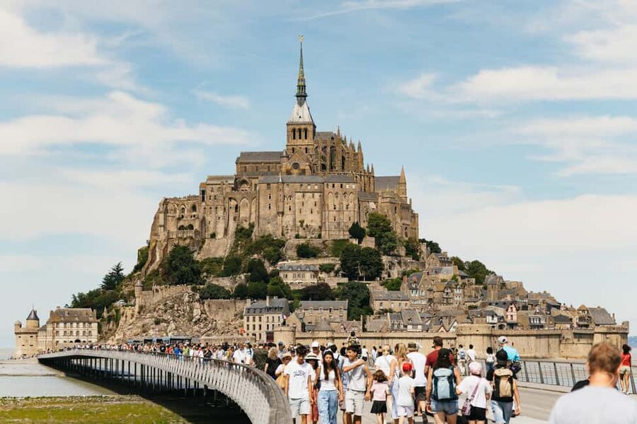 Day Trip to Mont-Saint-Michel from Paris - The Normandy stop and the final approach
