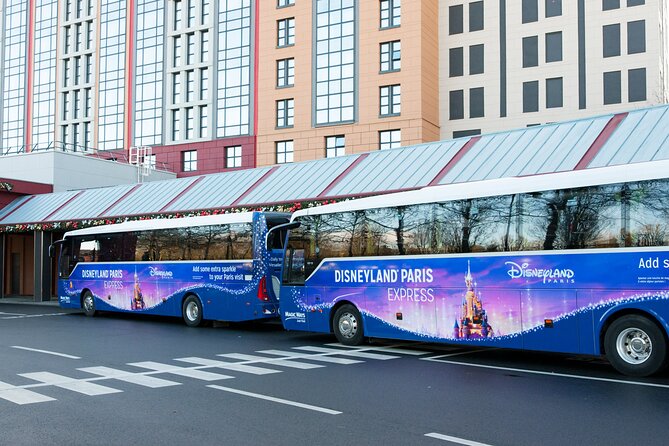 Disneyland® Paris Express Shuttle with Admission Ticket from Central Paris - A full day, but not a full park closing
