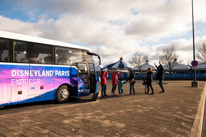 Disneyland® Paris Express Shuttle with Admission Ticket from Central Paris - Finding the return coach at Disneyland