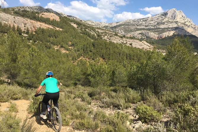 E-Bike tour of Sainte Victoire Mountain, Aix-en-Provence - Cezanne, Zola, and the view from the trail