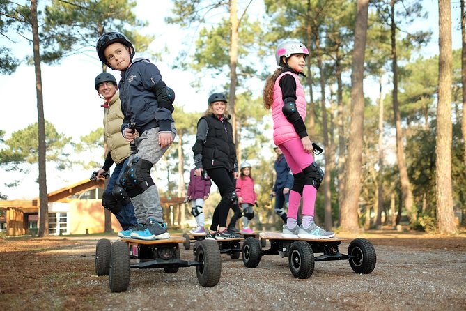 Electric cross skate initiation from 6 years old - Starting at Sylvamar in Labenne Océan