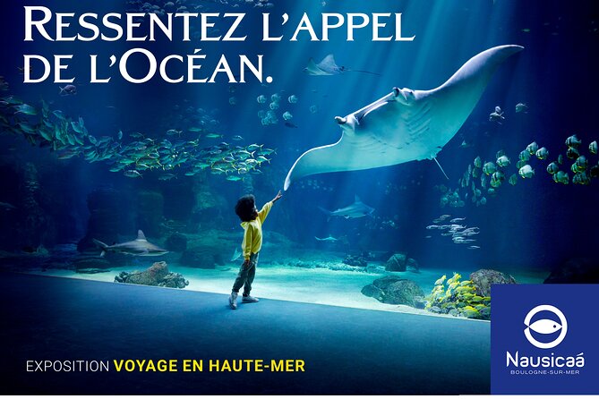 Entrance Ticket Nausicaa, the biggest aquarium in Europe - A route with plenty to read and see