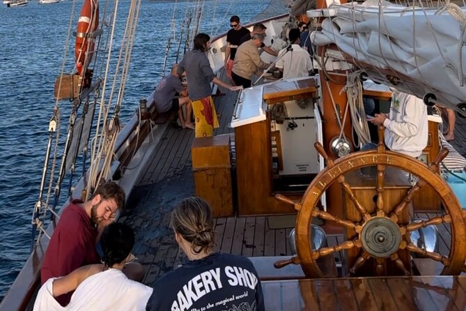 Evening cruise at sunset - A Casual Mediterranean Meal at Sea
