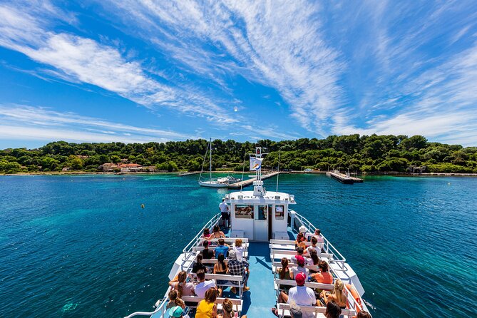 Ferry from Cannes to the island Ste Marguerite - A 15-minute ride across the bay