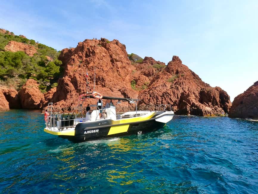 Fréjus: Sea and Creeks Boat Tour with Snorkeling and Drinks - Practical advice before you book