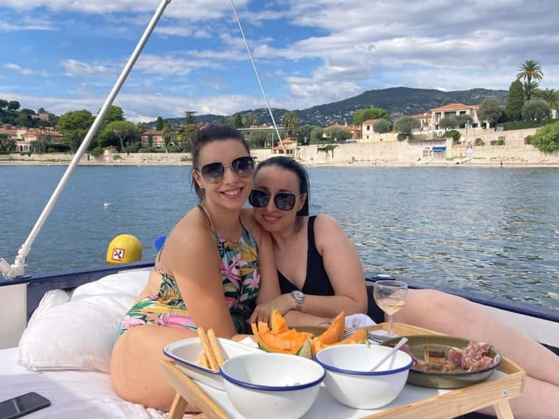 French Riviera Private Boat Trip - Rosé, pastries, and local treats