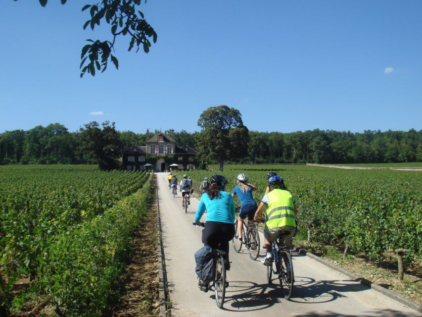 From Beaune: Full-Day Bicycle and Wine Tour in Burgundy - The early ride, from vineyard roads to La Rochepot