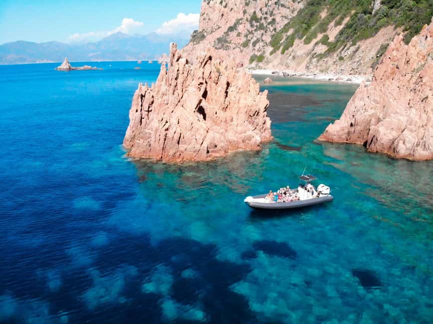 From Cargèse : The Calanques of Piana - The 1 Hour 45 Minute Route Along the Gulf