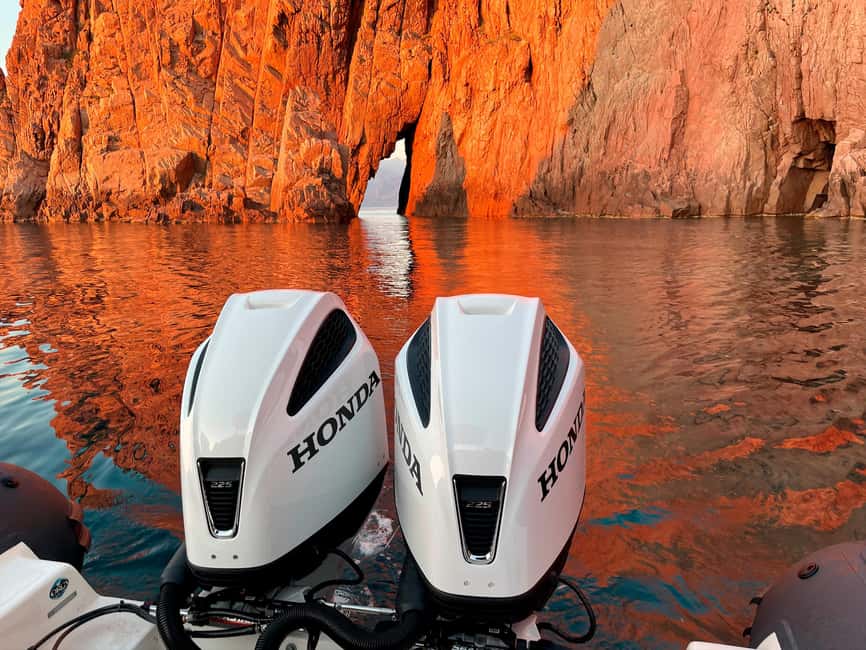 From Cargèse : The Calanques of Piana - Captain Raphaëlle and the French Commentary