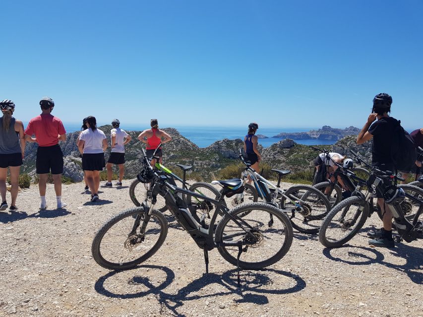From Marseille: Calanques National Park E-Mountain Bike Tour - Crête des Escampons and the return toward Marseille