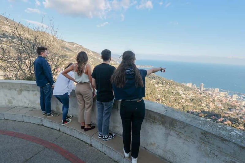 From Nice: Monaco, Monte Carlo and Eze Afternoon Tour - La Turbie and the view toward Monaco