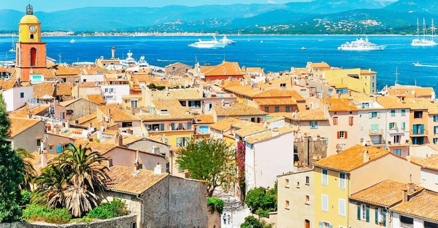 From Nice: Saint-Tropez and Port Grimaud Day Tour - Crossing toward the harbor of Saint-Tropez