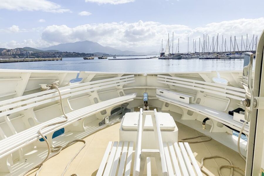 From Ota: Scandola Nature Reserve Eco-Friendly Boat Tour - Finding a good seat and seeing the coast