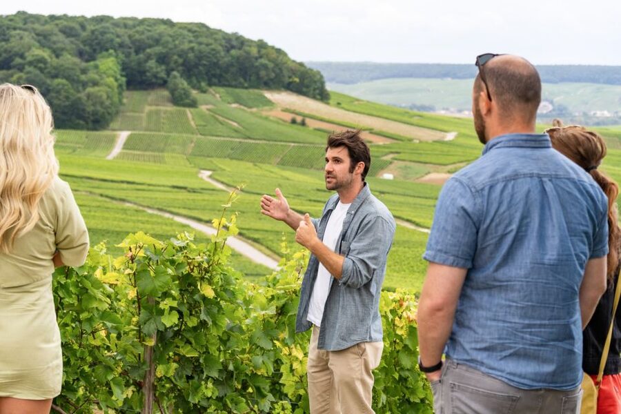 From Paris: Day Trip to Champagne with 8 Tastings & Lunch - Vineyard roads and a glass among the vines