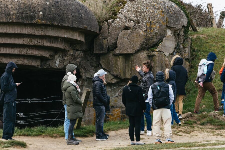 From Paris: Normandy D-Day Landing Beaches Full-Day Tour - Lunch in a local restaurant