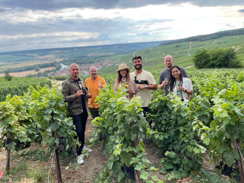 From Paris: Small-Group Champagne Tour with 3-Course Lunch - The ride to Épernay and the first cellar visit