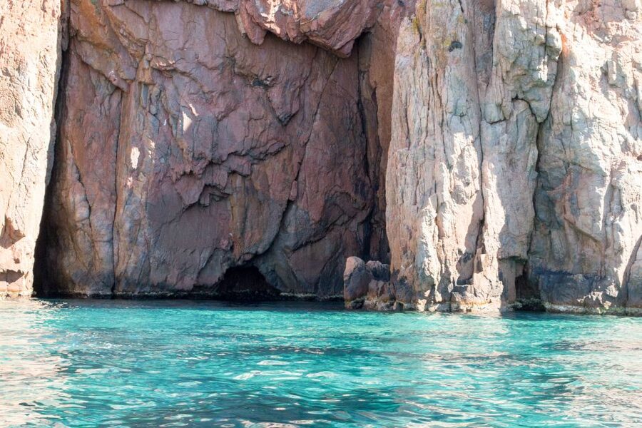 From Porto: Boat tour to the Calanches of Piana & Capo Rosso - Ficajola Beach and its red-rock cove