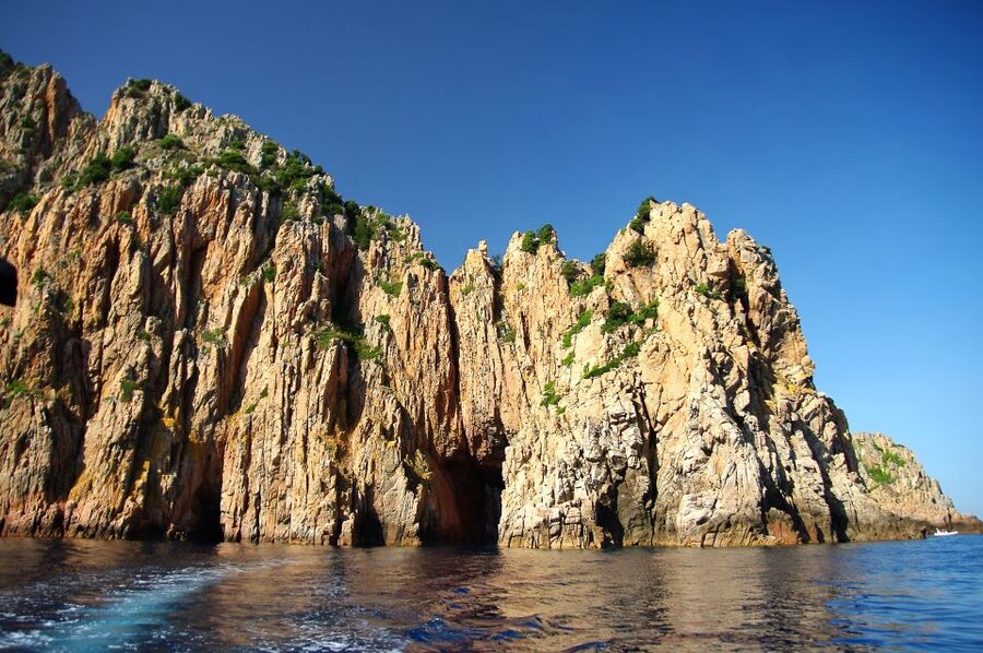 From Porto, Corsica: Piana Creeks Cruise - The French guide and group atmosphere