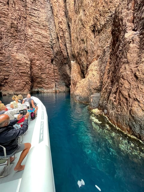 From Sagone/Cargèse: Scandola and Calanques de Piana Cruise - Swimming and snorkeling at Capo Rosso