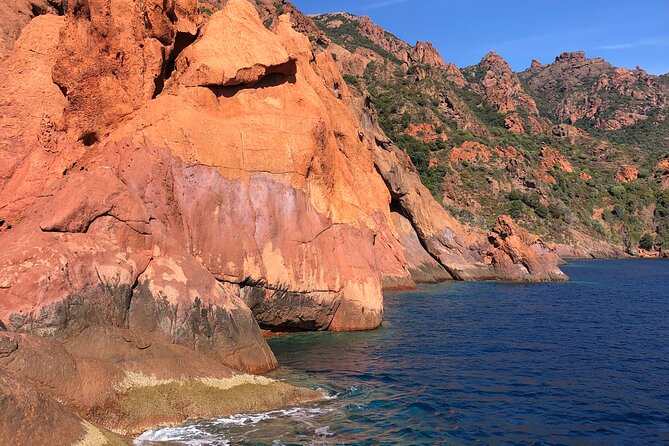 From Sagone/Cargèse: Scandola Girolata Calanques Piana Snorkeling - Capo Rosso brings the swim and snorkel