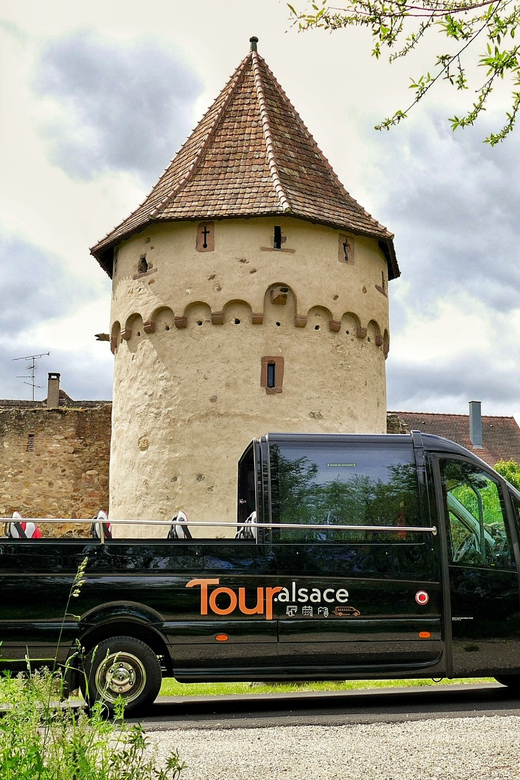 From Strasbourg: Medieval Villages & Wine Tasting Day Trip - The Alsace wine route is part of the attraction