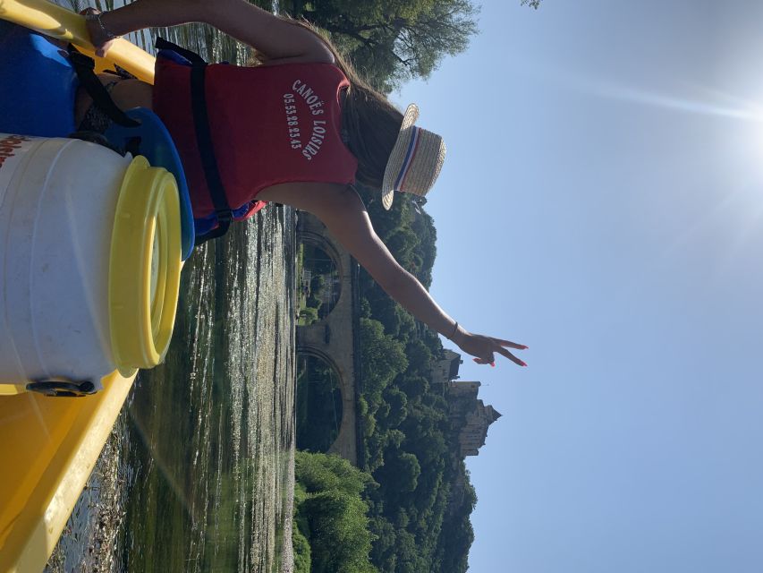 From Vitrac: Dordogne River Canoe Rental - La Roque-Gageac: the first big pause