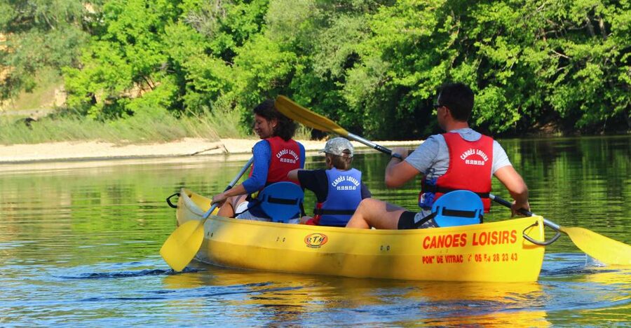 From Vitrac: Dordogne River Canoe Rental - Beynac: the final village and return point