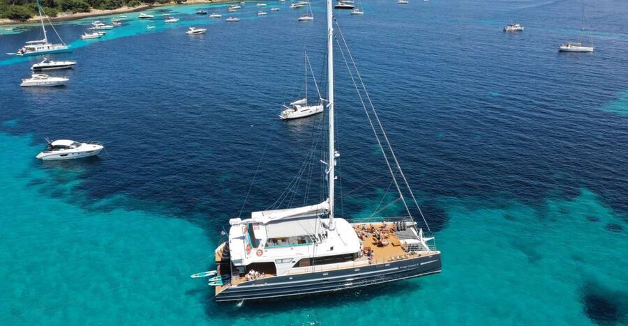 Full-Day Catamaran Cruise Departing from Cannes - Leaving Cannes by Catamaran