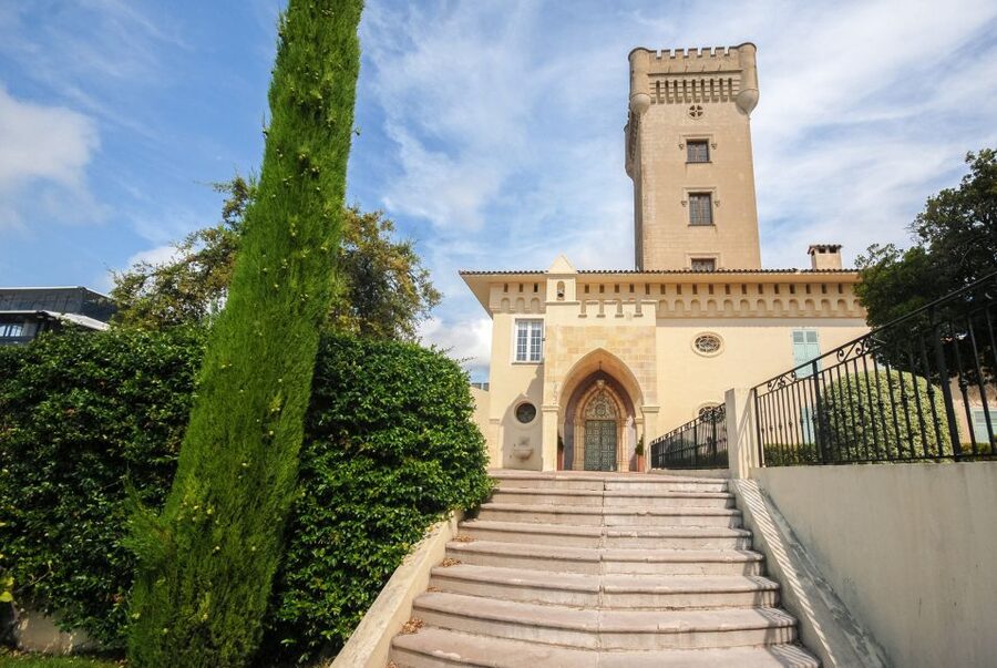 Grasse, Valbonne & Gourdon: Day Tour with Wine Tasting - The Bellet vineyard above Nice
