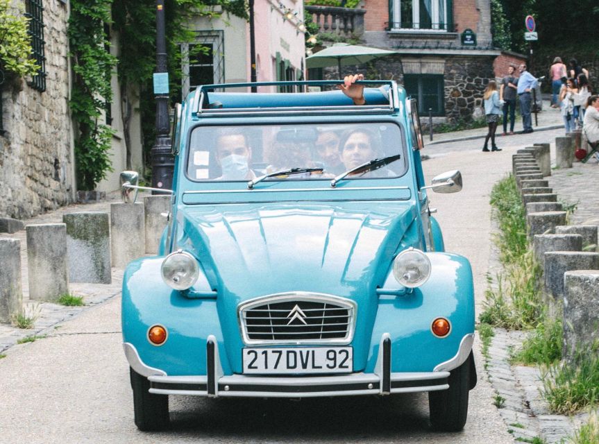 Guided Tour of Paris in Classic Convertible - Why a 2CV is such a good Paris tour vehicle