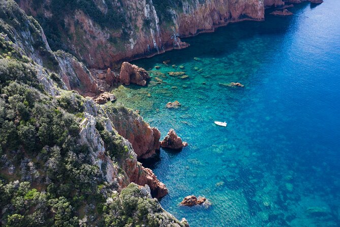 half-day excursion / snorkeling calanques de piana-capo rosso - The four-hour route from Ajaccio